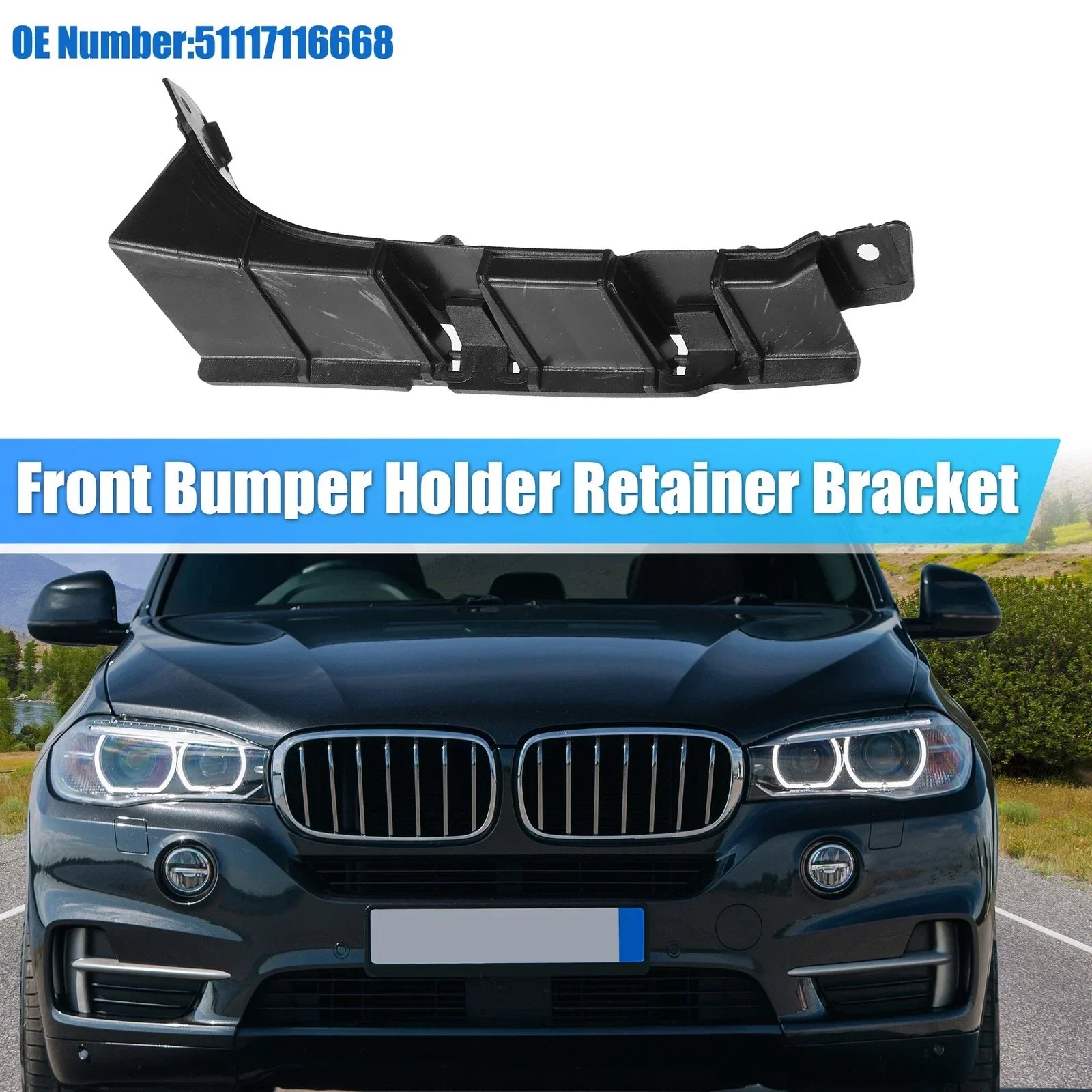 Right Side Front Bumper Mounting Support Bracket for BMW X5 E53