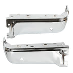 Set of 2 Chrome Rear Bumper End Caps for Ford F150 (2009â2014)