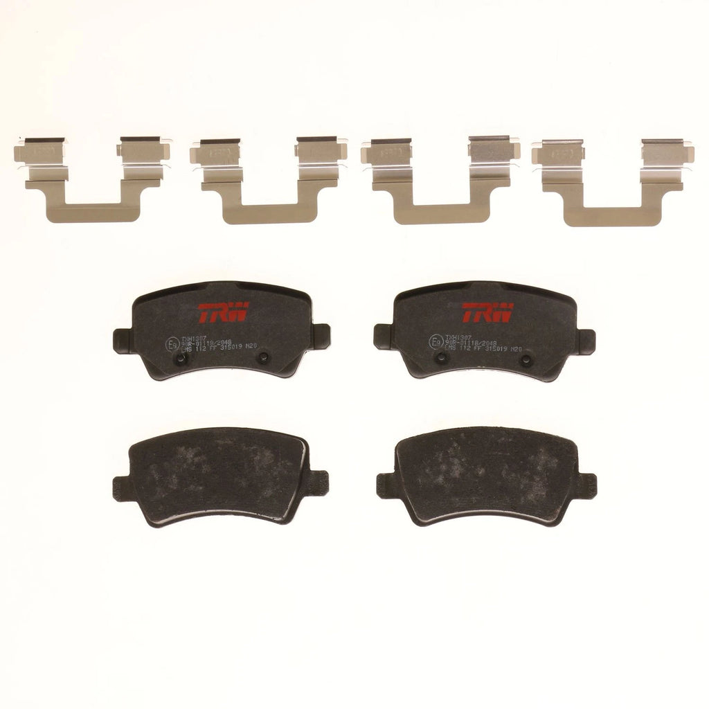 Set of 4 Disc Brake Pads for Volvo XC60 (2010–2017)