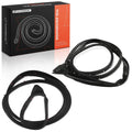 2Pcs Front Glass Weatherstrip Seal for Mitsubishi Outlander 