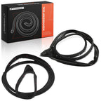 2Pcs Front Glass Weatherstrip Seal for Mitsubishi Outlander 