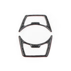 Carbon Fiber Headlight Switch Cover Trim for Ford Mustang (2015-2019)