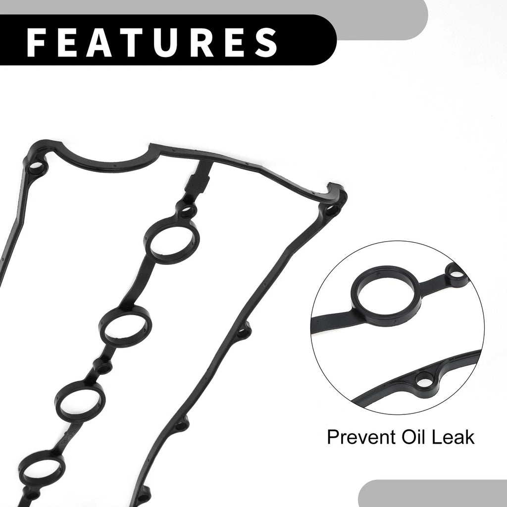 Valve Cover Gasket No.BP0510235C for Mazda Miata (1995–2000) Black