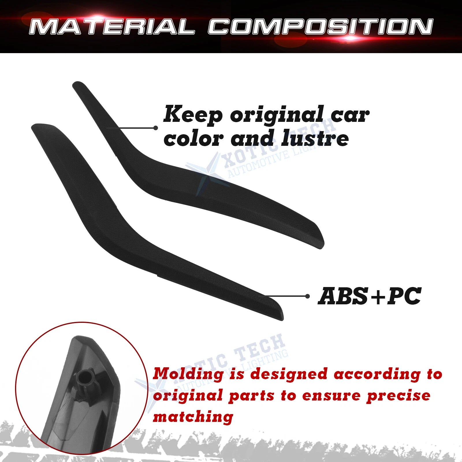 Interior Door Pull Handle Molding Cover for BMW X1 E84 (2008-2015)