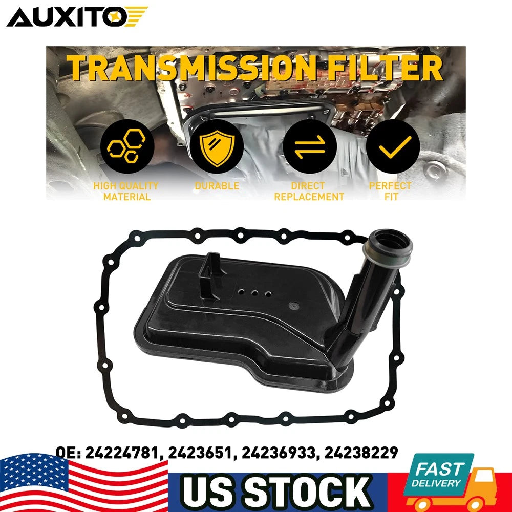 Automatic Transmission Fluid Filter Kit for Chevy GMC 6L80 6L90 6L50 (2006–2023)