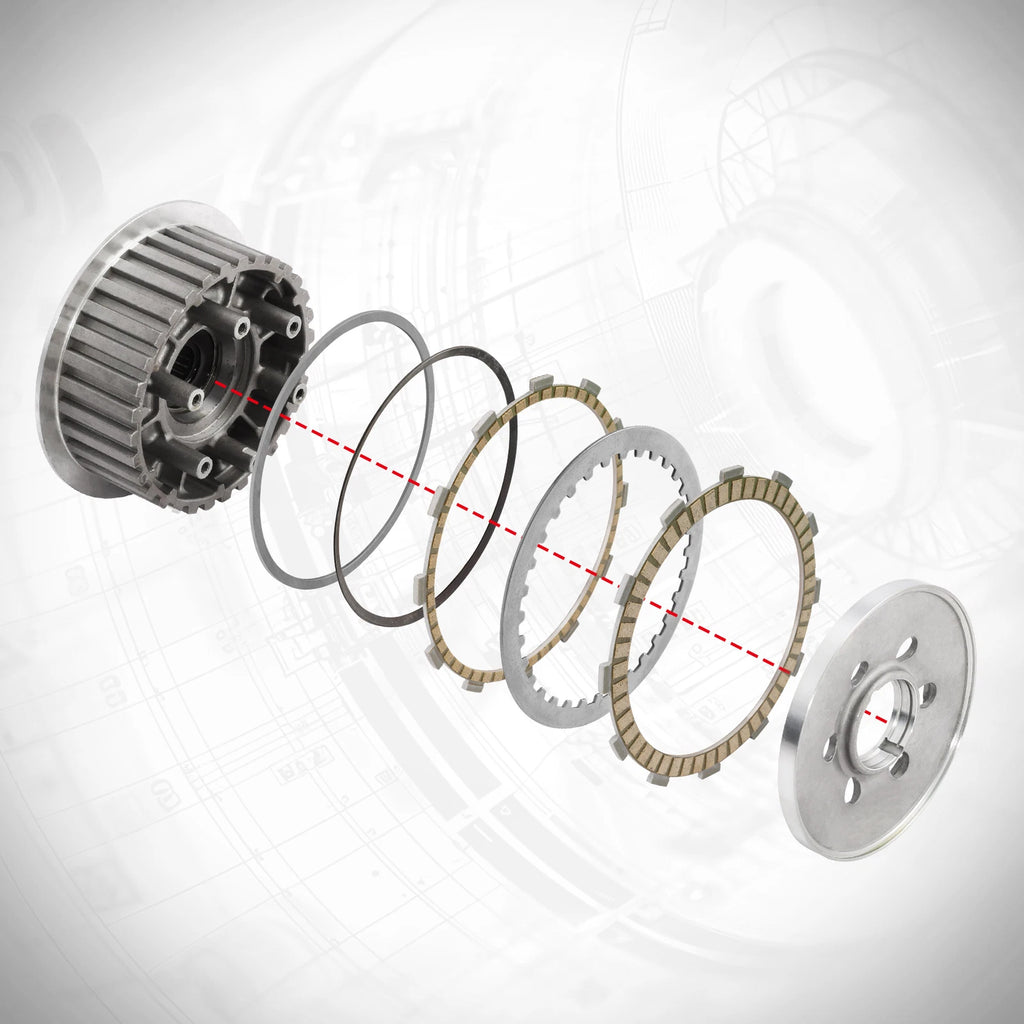 Clutch Pressure Plate & Plates Kit for Harley Road King Glide (2011–2016)