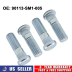 4X Wheel Studs for Honda Civic del Sol Insight Acura Integra Vigor