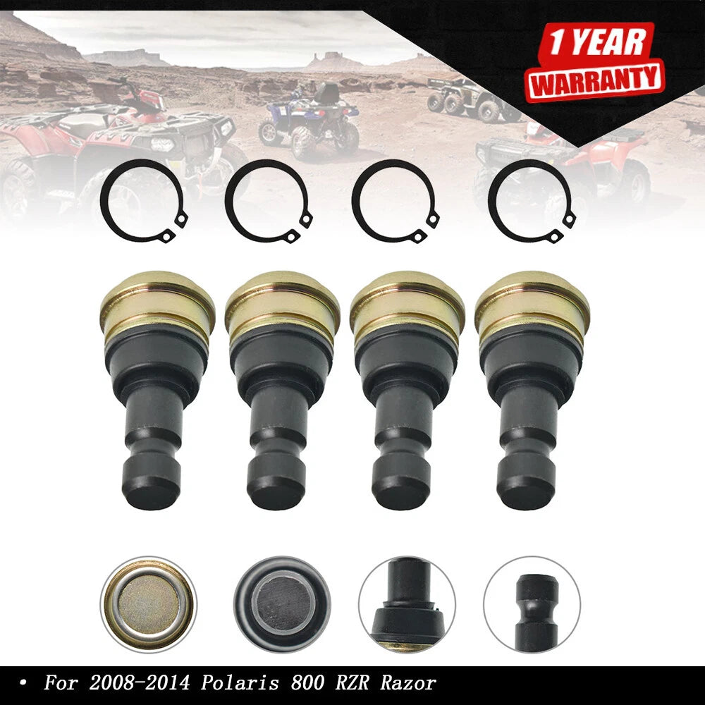 Set of 4 Ball Joints for Polaris 800 RZR (2008–2014)