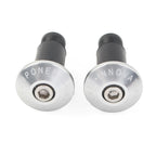 CNC 7/8" Handle Bar End Weights for Dirt Bike (Universal) - Silver