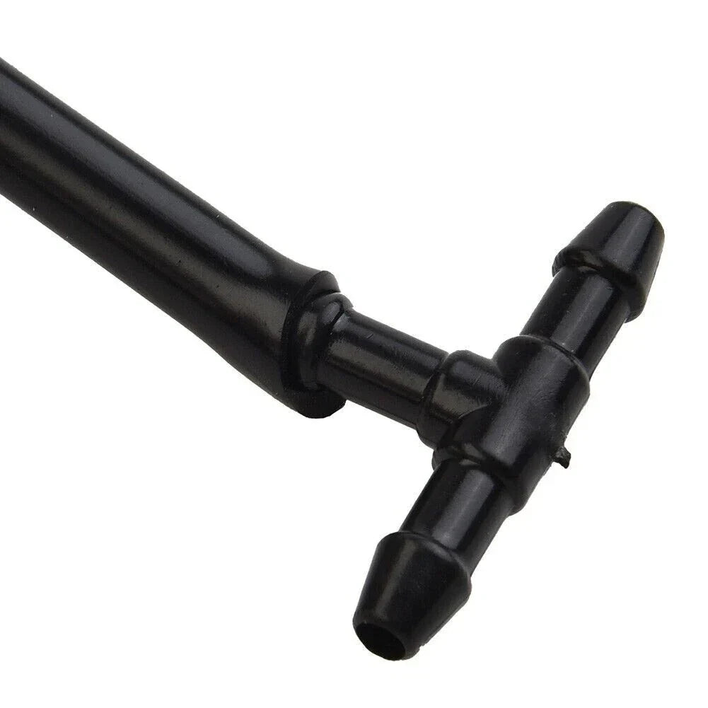 Windscreen Washer 5M Black Hose Connectors Nozzle Pump for Vehicle