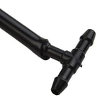 Windscreen Washer 5M Black Hose Connectors Nozzle Pump for Vehicle