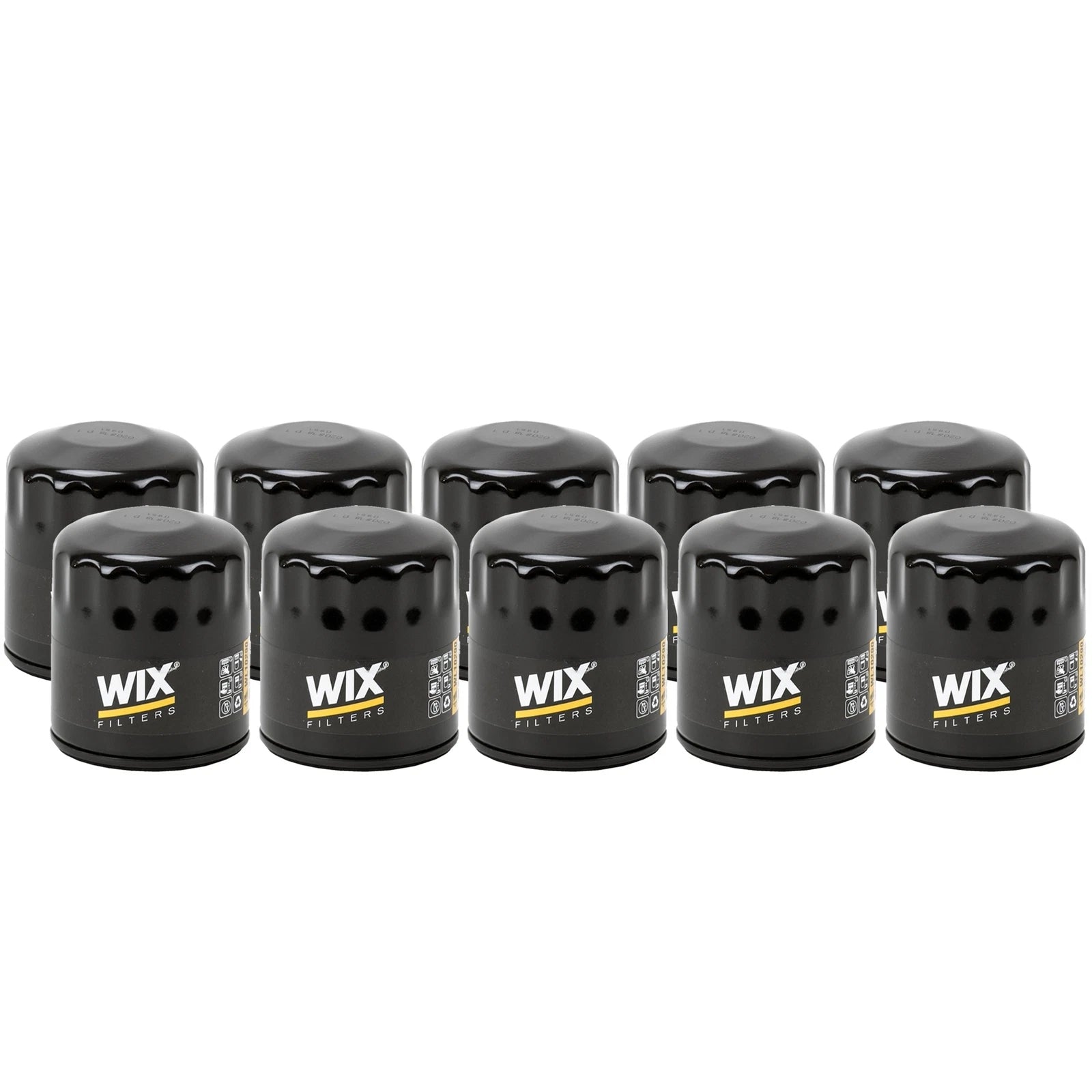 Set of 10 Engine Oil Filters for Buick Cadillac Chevrolet GMC (Police)