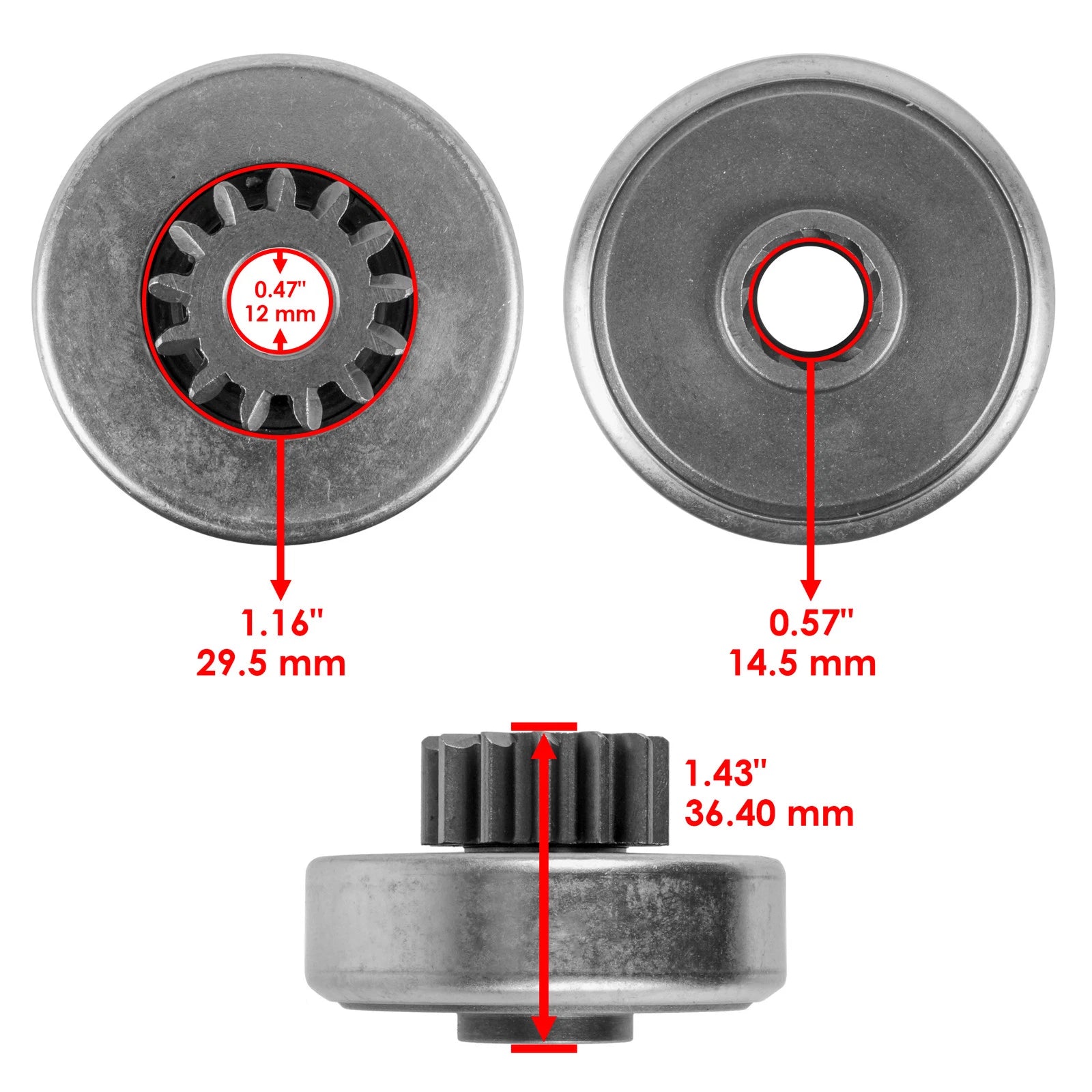 Starter & Drive Bendix for Seadoo GTI Rental 130 (2008–2010)