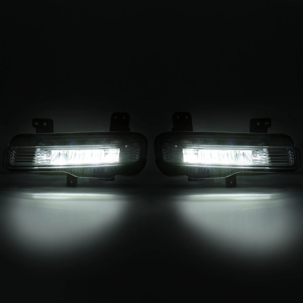 2X LED Fog Lights for Ford Explorer (2020-2024) Bumper Replacement