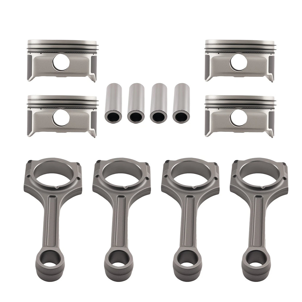 Set of 4 Connecting Rod Piston for Hyundai Sonata Kia Sorento Optima (2011–2019)