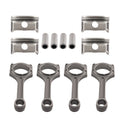 Set of 4 Connecting Rod Piston for Hyundai Sonata Kia Sorento Optima (2011–2019)