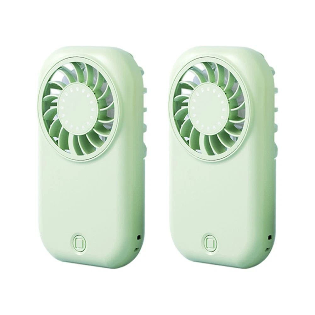 2X Rechargeable Handheld Fan 11000 RPM for Fast Drying Makeup Spray
