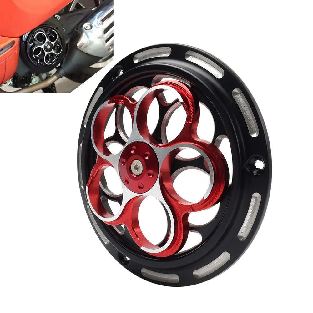 Cooling Fan Cover for Vespa Sprint Primavera 150 (2014–2023) Red