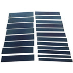 Set of 20 Steel Parallels 1/32" X 6" Hardened with Case