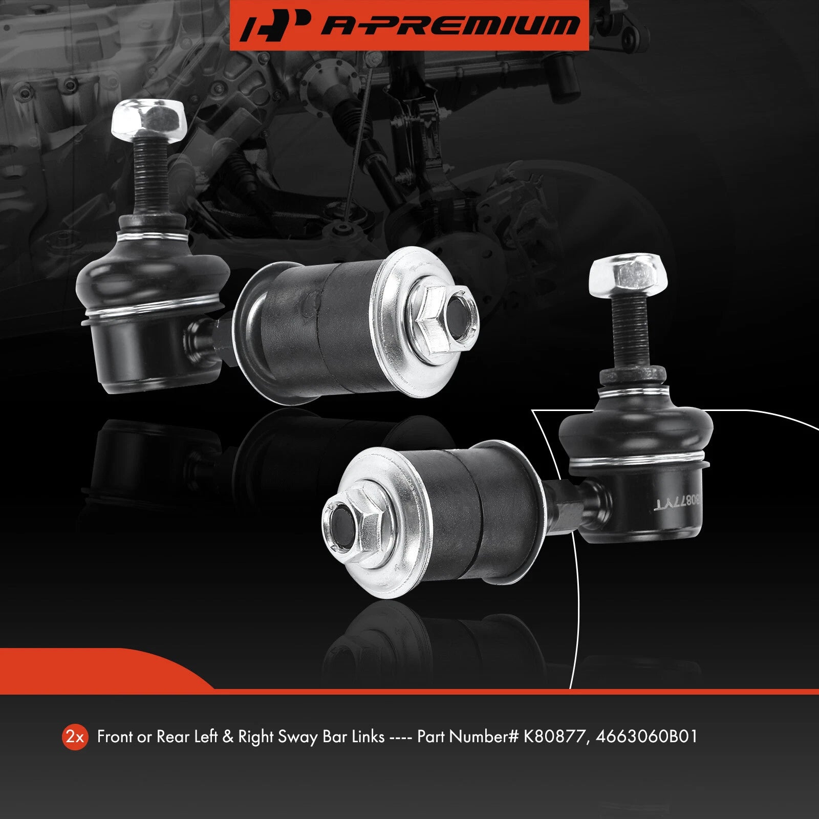 2X Stabilizer Bar Link for Mitsubishi Eclipse (1991-1994)