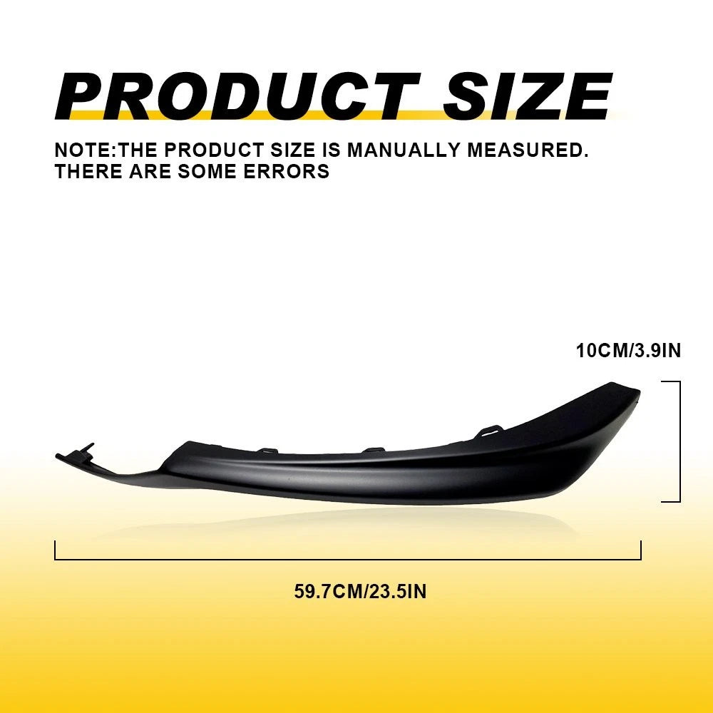 Front Bumper Grille Molding Lower Trim Right for Toyota Camry (2021–2023)