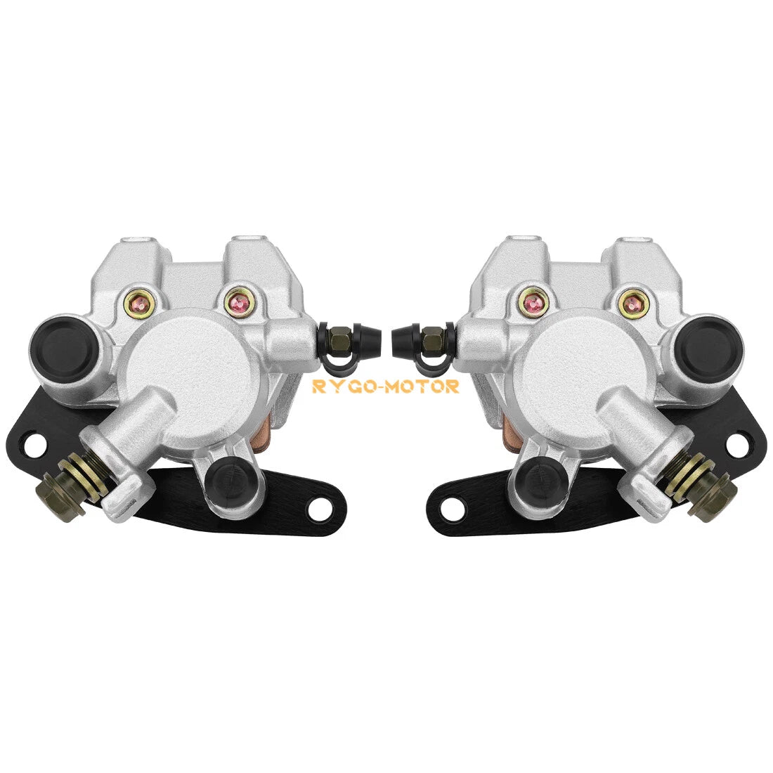 Front & Rear Brake Calipers w/ Pads for Honda TRX250X 1987–1992