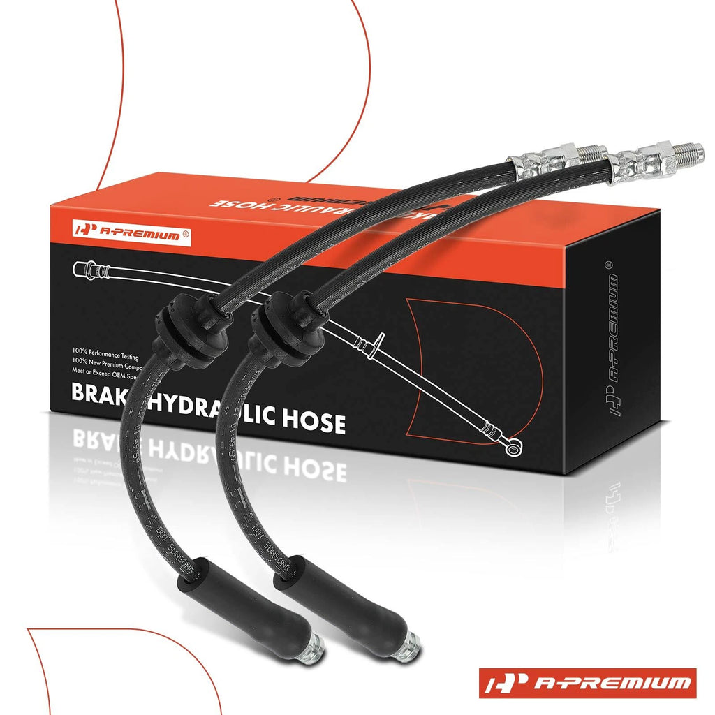 2X Front Outer Brake Hydraulic Hose for Jeep Renegade (2015–2018)