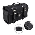 Tail Bag Pannier Luggage Pouch for Motorbike (White)