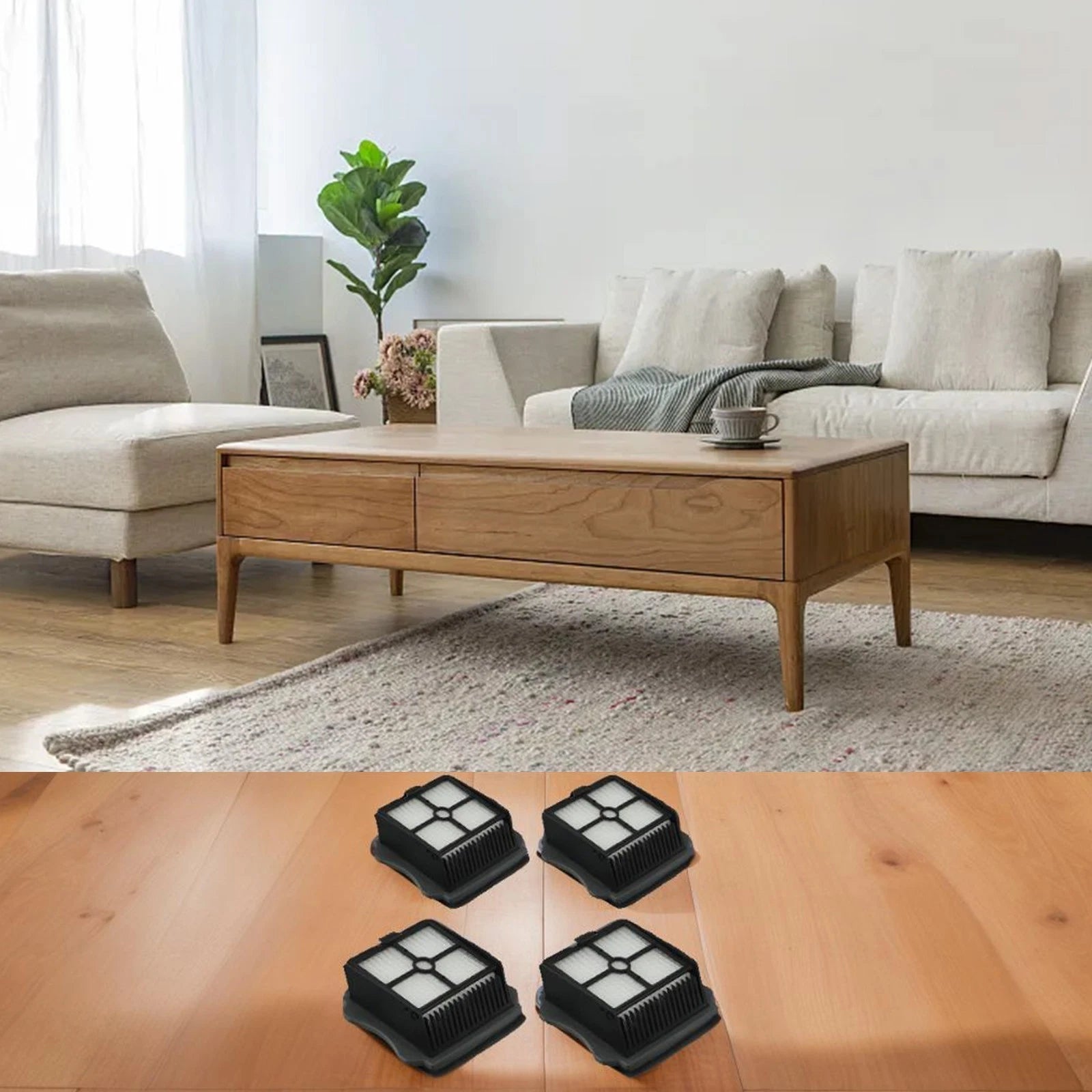 Filter Set for Tineco iFloor 3 S3 S5 Pro Wet Dry Vacuum