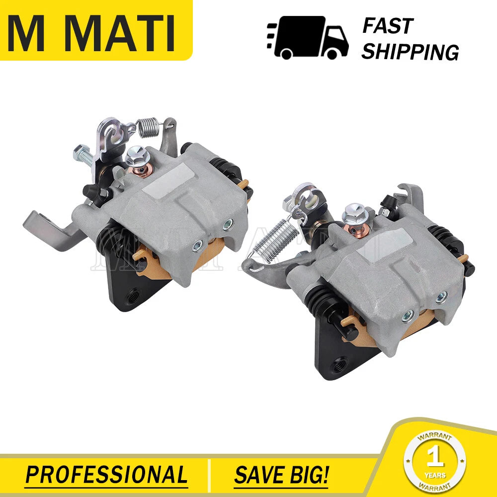 Rear Brake Caliper Set for Kawasaki Mule ProDX ProDXT ProFX ProFXR ProFXT