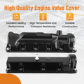 2X Aluminum Valve Cover for Ford E-150 E-250 F-150 4.6L V8 (2006–2014)