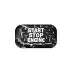 Carbon Engine Start Stop Button Sticker for Volvo V40 V60 S60 S80 XC60 (2012–2020)