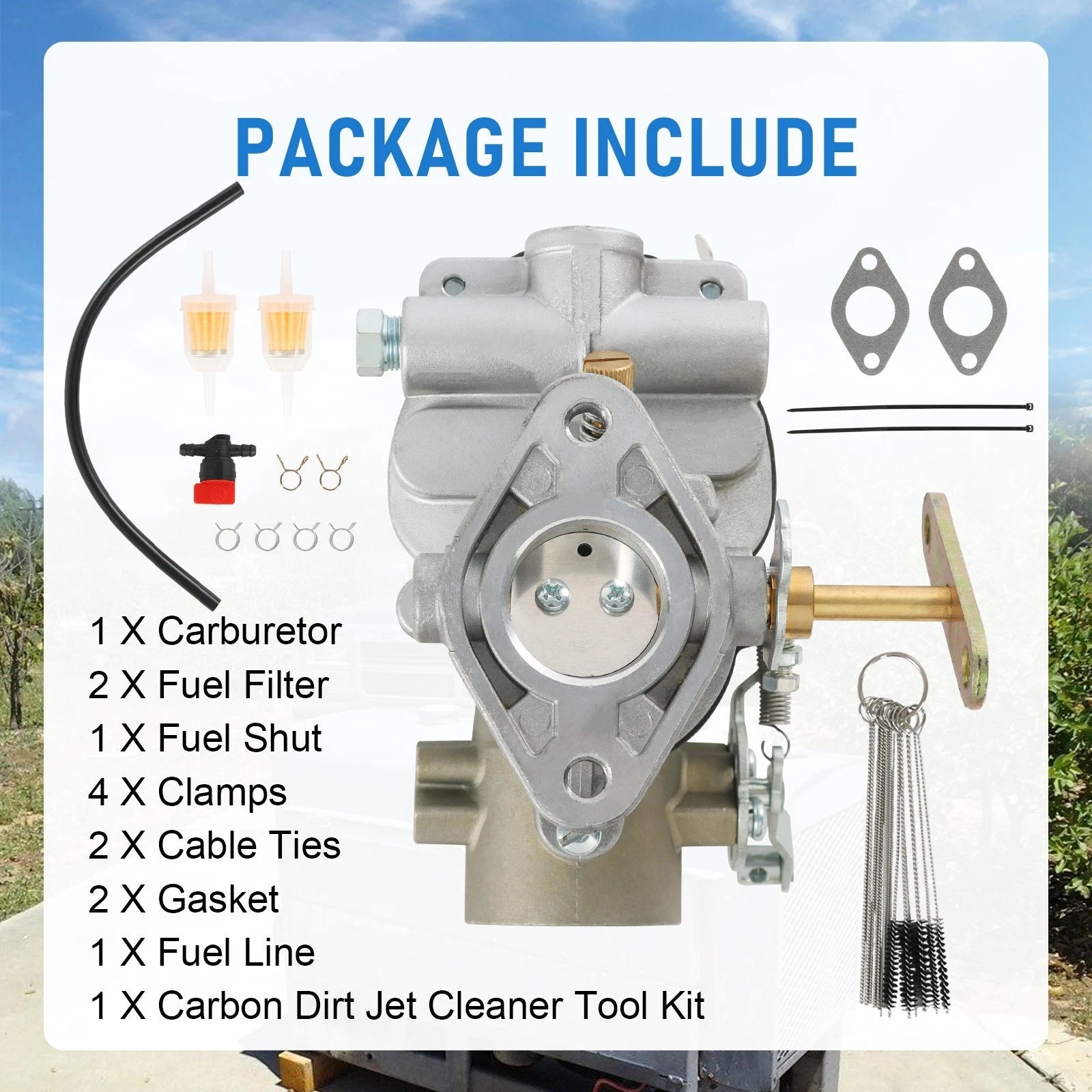 Carburetor for Lincoln SA-200 SA-250 Welder (2000-2005)