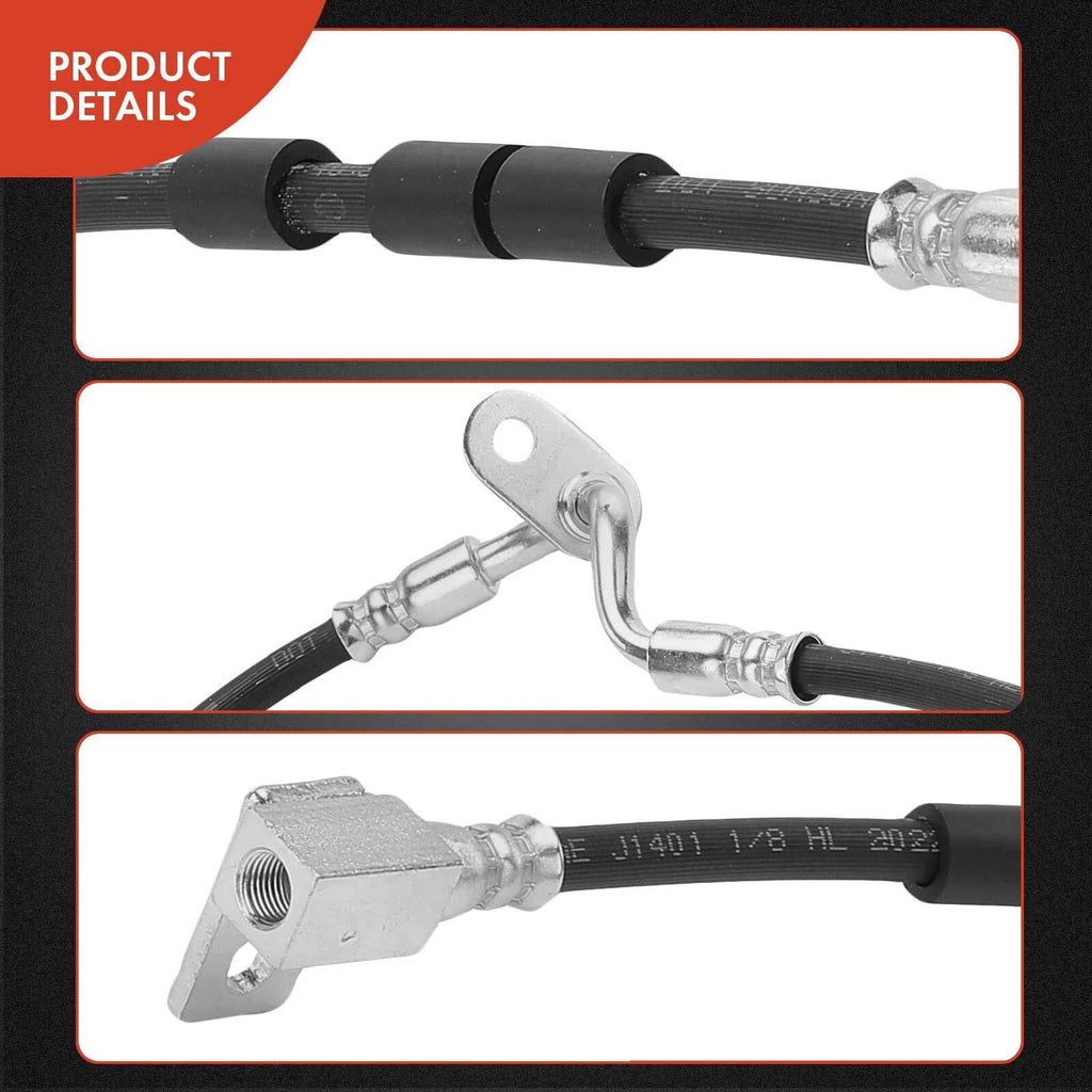 Front Left Brake Hydraulic Hose for Ford Fusion (2006-2009)