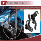 Hood Hinges for Lexus RX350 (2016–2022) 53410-48150 1 Pair