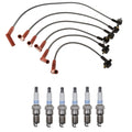 Denso Wire Set & 6 Platinum TT Spark Plugs for Ford 4.0L V6 (1997–2004)