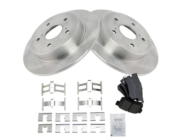 Rear Brake Pad and Rotor Kit for Suzuki SX4 (2007–2013) NY189YJ