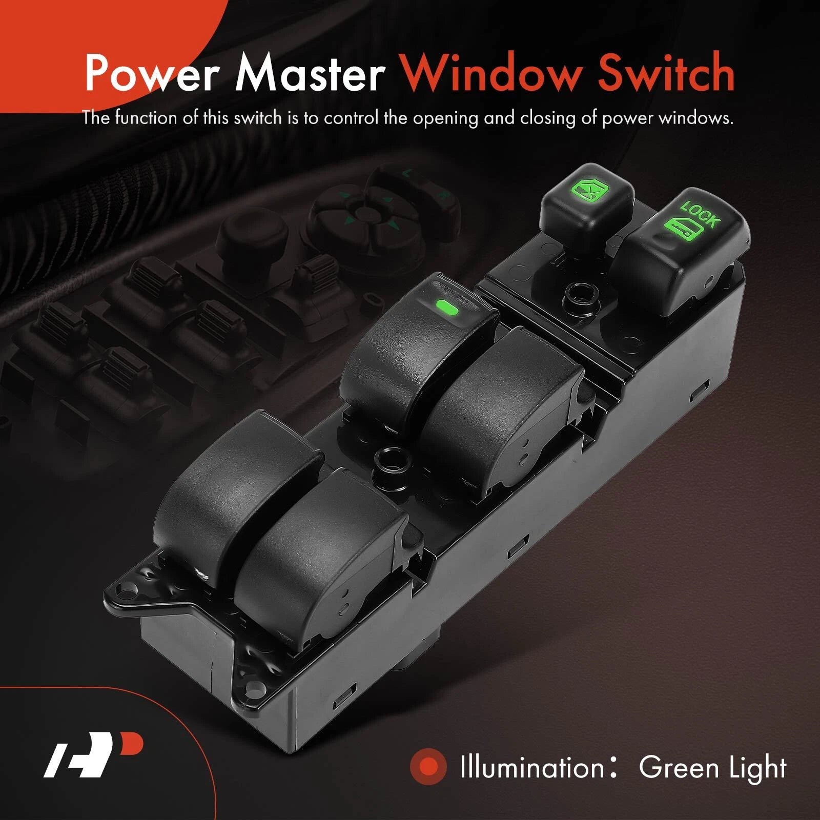 Front Left Power Window Switch for Mitsubishi Lancer (2004-2007)