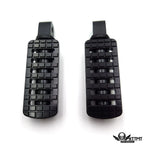 Black Dominator Footpegs for Harley Softail Slim FLSL & Breakout (2018–2023)