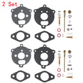 2X Carburetor Repair Rebuild Kit for B&S Models 190401 190402 190403