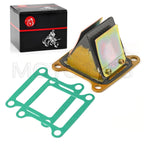 Carb Intake Manifold Boot & Reed Valve for Kawasaki KX80 KX100 (1991–2000)