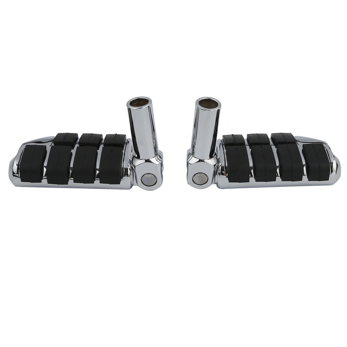 Chrome Rear Passenger Foot Pegs for Harley Softail Slim (2012–2017)