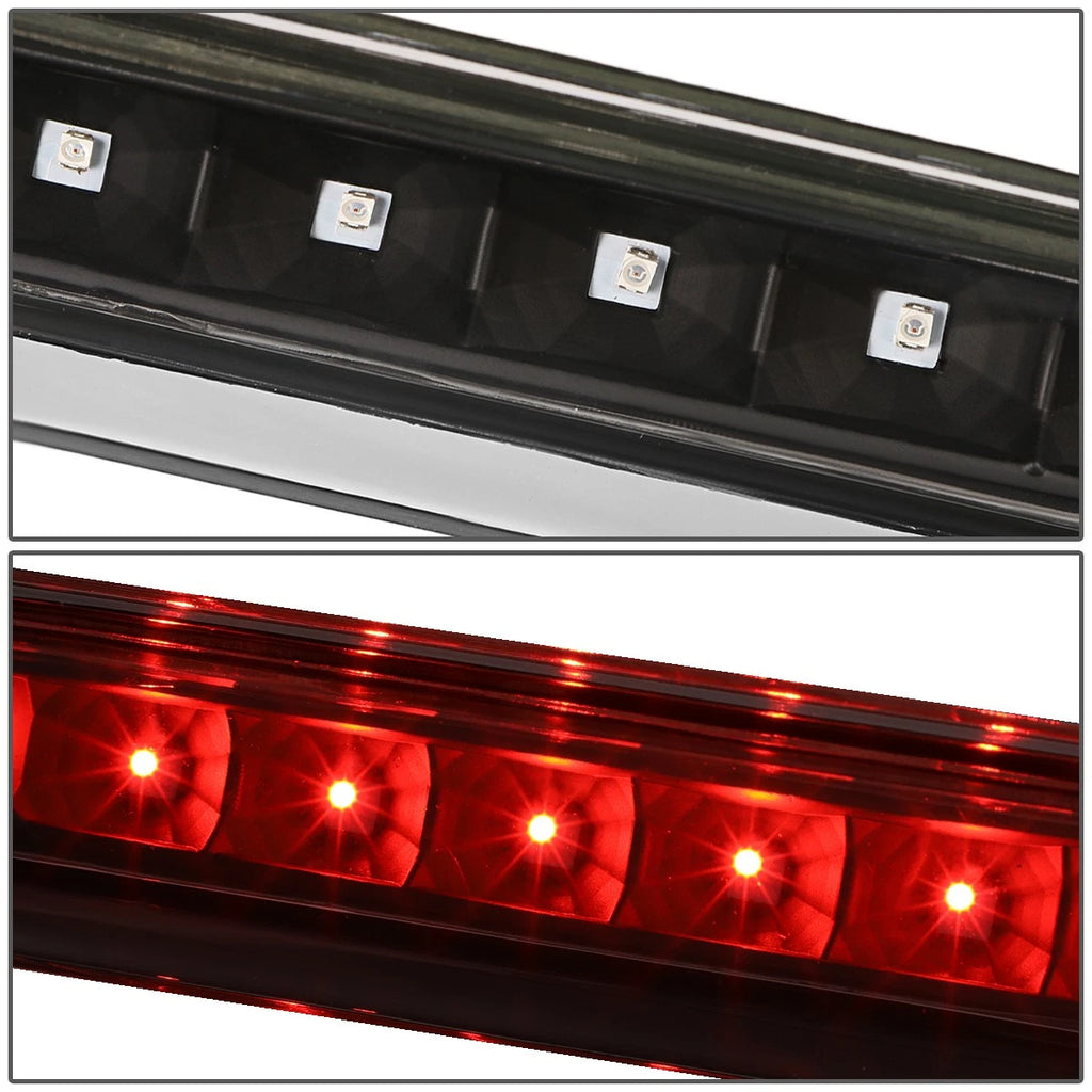 LED Third Brake Light for Chevy Equinox (2010–2017) - Black Housing