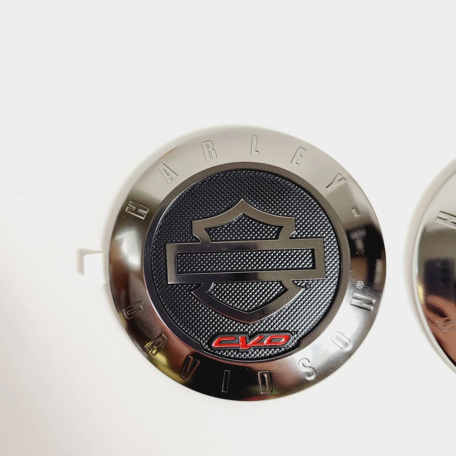 Set of 2 Gas Tank Emblem Medallions for Harley Davidson CVO (2008–2023)