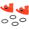 Squid Jig Glow Egi Sinker Set of 4 (7g, 10g, 15g, 20g) for Sea Fishing