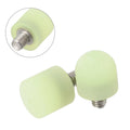 Set of 2 Green Plastic Dent Repair Tips for Paintless Dent Repair Tools
