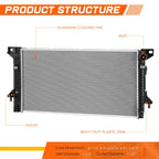 Aluminum Cooling Radiator for Ford Expedition F-150 Mark LT Navigator (2011–2017) DPI-13228
