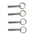Set of 4 Quick Release Pins for Boat Bimini Top (Stainless Steel)