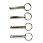 Set of 4 Quick Release Pins for Boat Bimini Top (Stainless Steel)