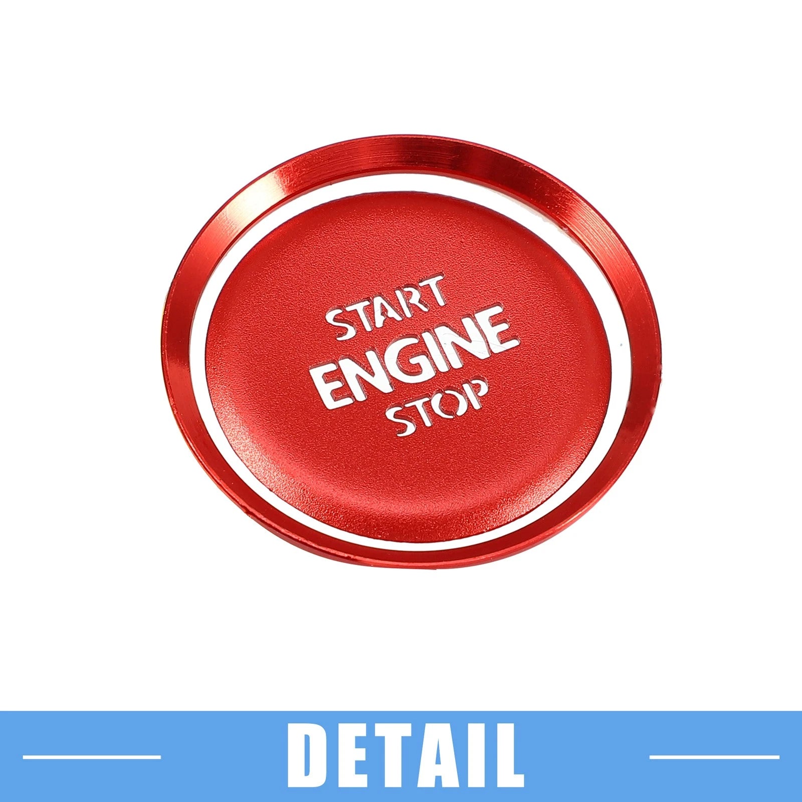 Engine Start Stop Button Cover Decal for Volkswagen Atlas Tiguan (2018–2023)